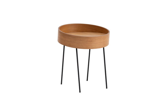 Hanah Home Ilo Mesa Auxiliar Natural y Madera Hanah Home Ilo Mesa Auxiliar Natural y Madera
